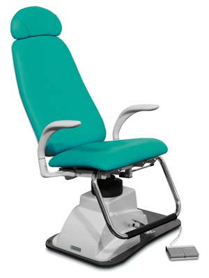 OTO/PV ENT CHAIR with head support - green Marbella
