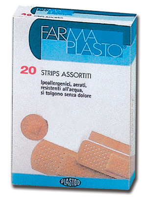 HYPOALLERGENIC ADHESIVE PLASTERS - water resistant - 4 mixed sizes