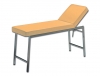 CLASSIC EXAMINATION COUCH - chromed - apricot 717