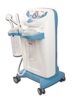 CLINIC PLUS SUCTION ASPIRATOR - 2x4l - 230V - with footswitch
