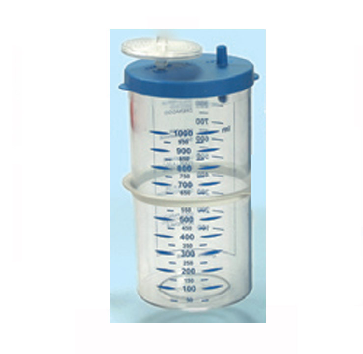 AUTOCLAVABLE JAR 1000m (with cover)