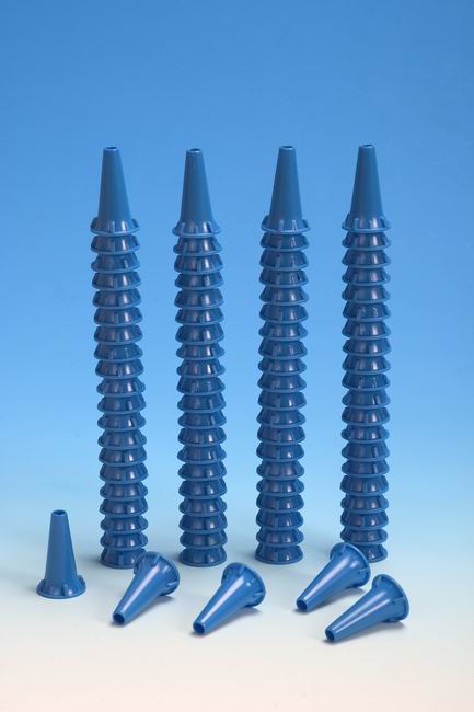 MINI SPECULUM AURICOLARE MONOUSO  4 mm - blu