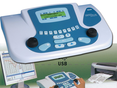 SIBELSOUND 400-A AUDIOMETER - air conduction