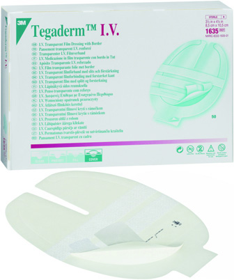 TEGADERM 3M I.V. ADVANCED 8,5x11,5 cm per linee centrali