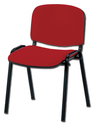 ISO CHAIR - fabric - red (TN 050)