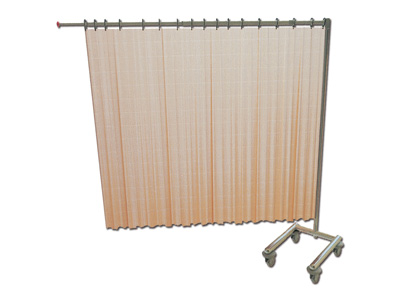 TROLLEY FOR 1 CURTAIN - foldable - without curtain